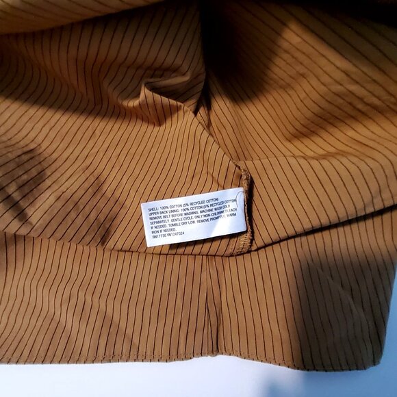 Button-Down Long Sleeve Brown Dress Shirt With Pockets S L By Future Collective - Picture 8 of 9